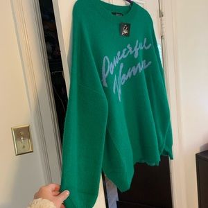 Dressed in LaLa never worn Large Powerful Woman sweater